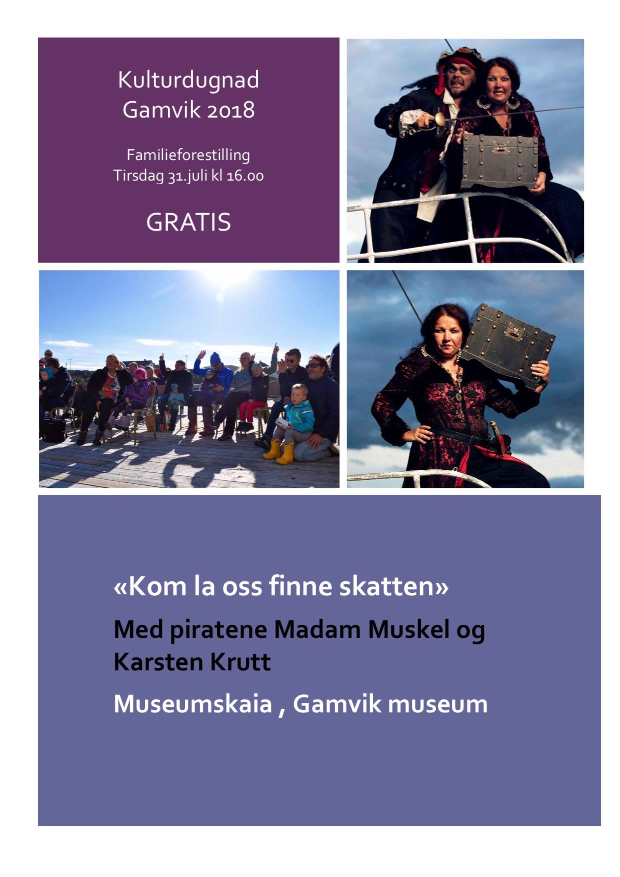 Program Kulturdugnad Gamvik 2018 6